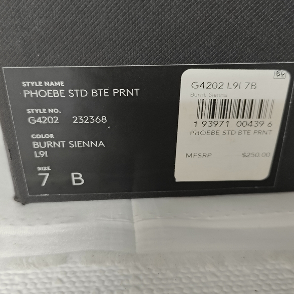 NWT Coach Phoebe studded Snakeskin print boots - Picture 11 of 14